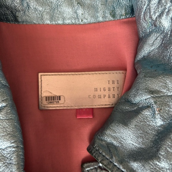 THE MIGHTY COMPANY genuine leather bomber jacket - Picture 11 of 12